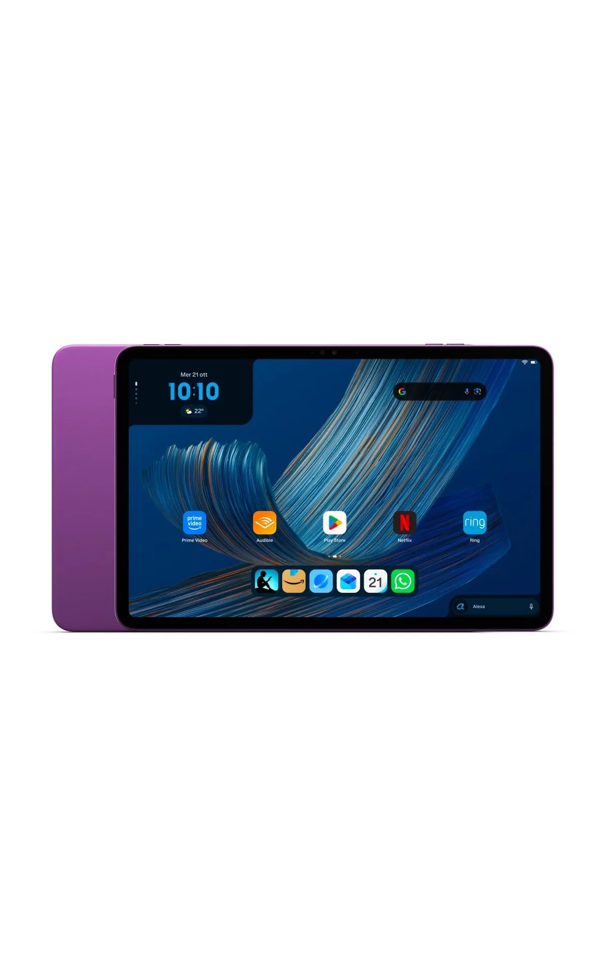 Nuovo Amazon Alexa Tablet 11, 8 GB di RAM, 64 GB, straordinario schermo 2,5K da 11″, batteria che dura tutto il giorno, con Google Play, progettato per Alexa+, Ametista