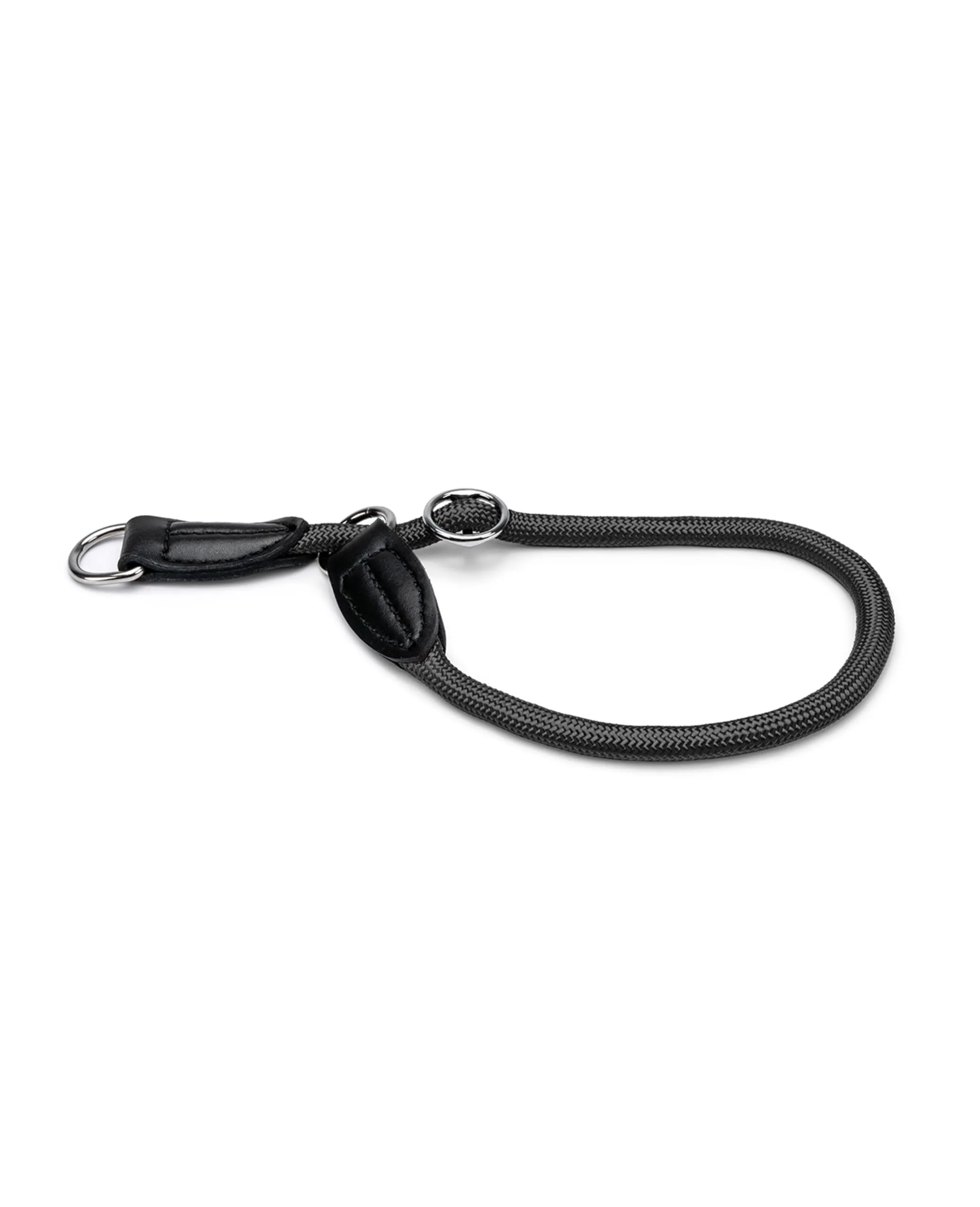 lionto Collare Martingala Cane, 60 cm, Spessore 1 cm, Nero