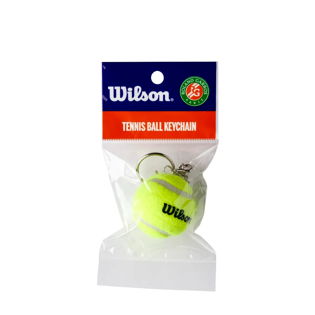 Wilson Roland Garros Portachiavi Mini Pallina da Tennis, Giallo
