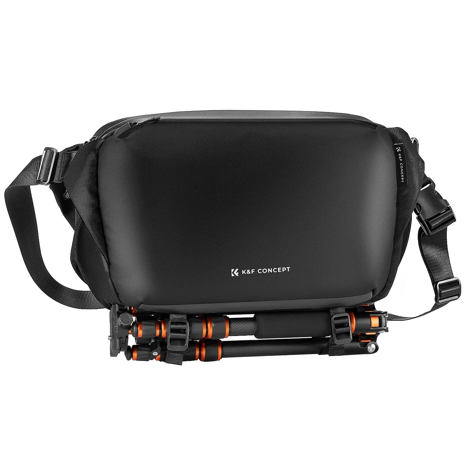 K&F CONCEPT Borsa Foto Tracolla Impermeabile Antiurto 33cm Nero