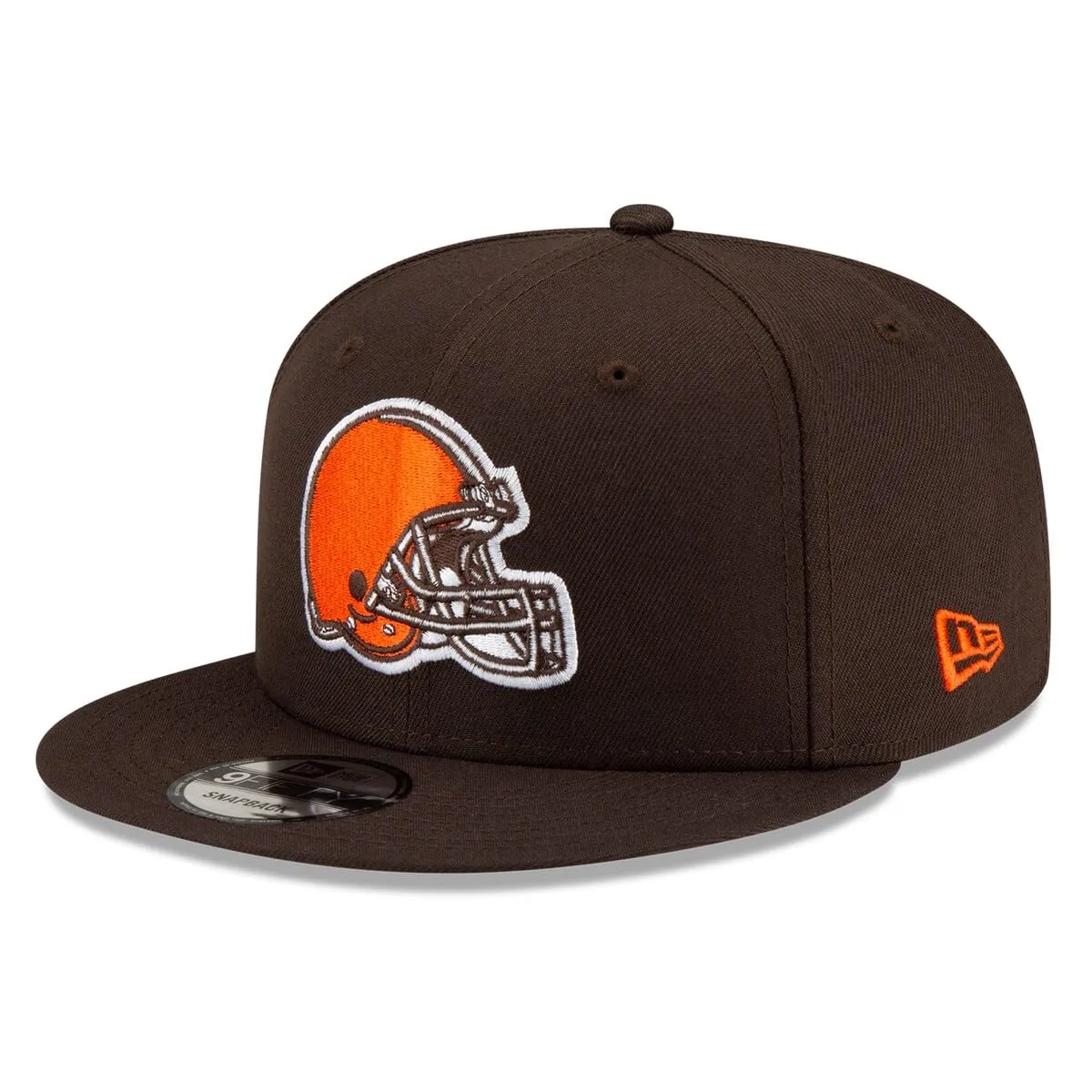 New Era Berretto da Ragazzo MLB Basic Neyyan, Cleveland Browns - Marrone, Taglia Unica