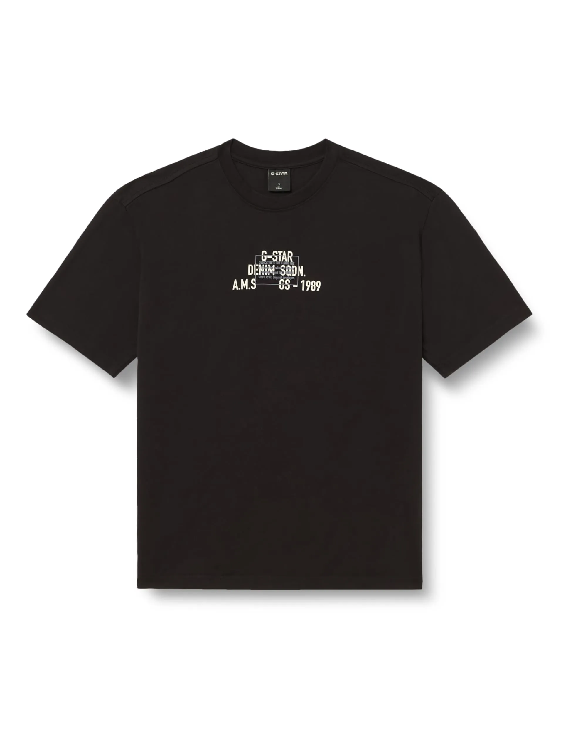 G-Star Men's Multi Technique gr Relaxed r t, Size: S, Color Black