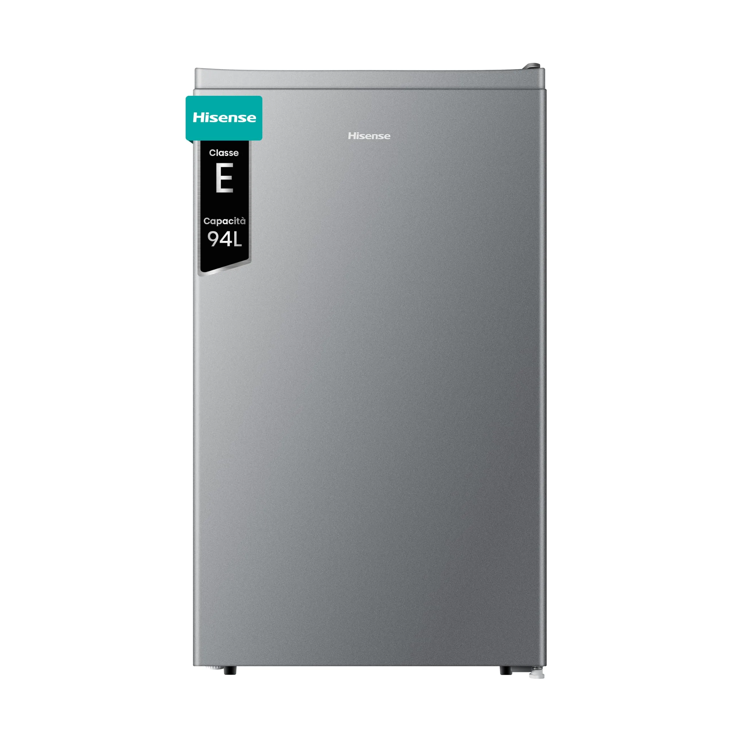 Hisense MUR48092SE Frigorifero Monoporta, Classe Efficienza Energetica E, Silver, 94 Litri
