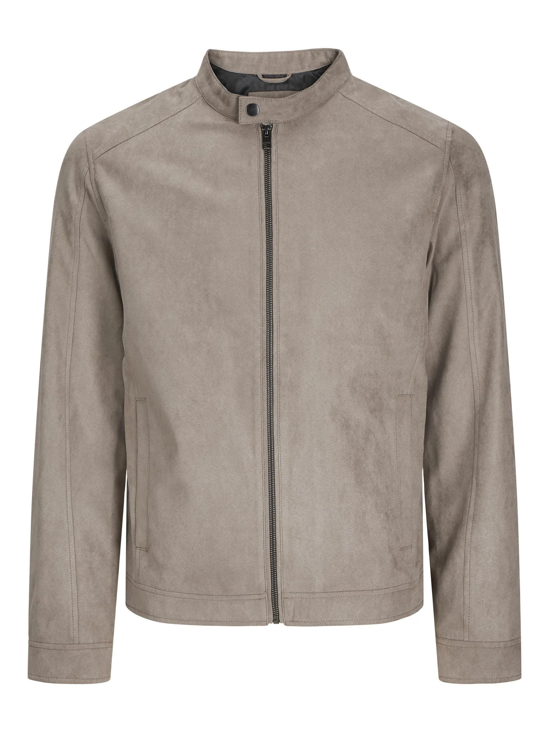 JACK & JONES Giacca In Finta Pelle Scamosciata