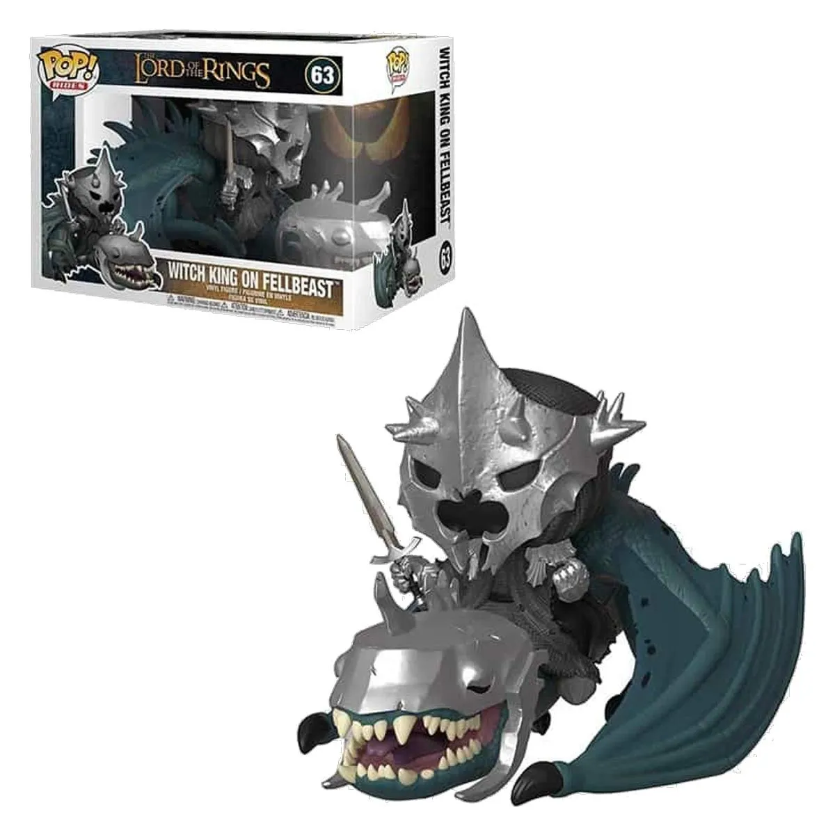 POP Funko Rides: Lord of the Rings - Witch King of Angmar with Fellbeast