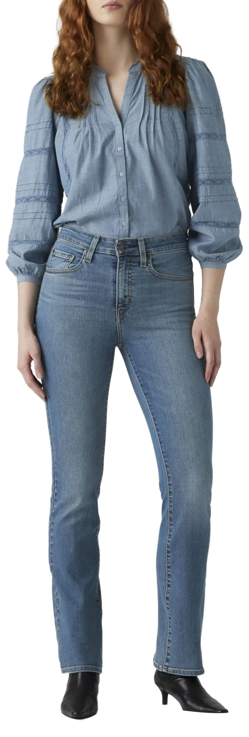 Levi's 725 High Rise Bootcut, Jeans Donna, Hint of Tint, 31W / 32L