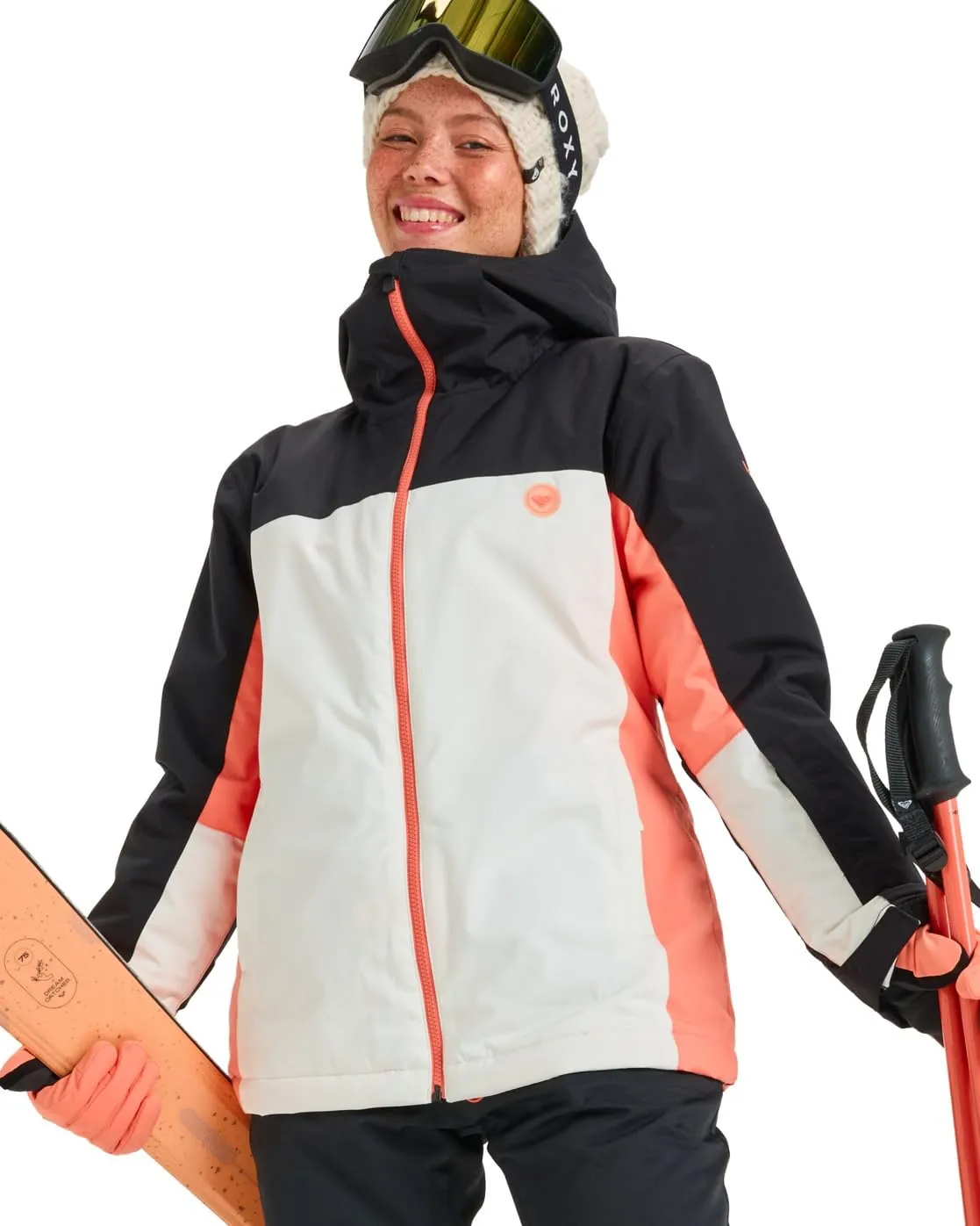 Roxy Giacca da Snow Galaxy Jacket Nero XL