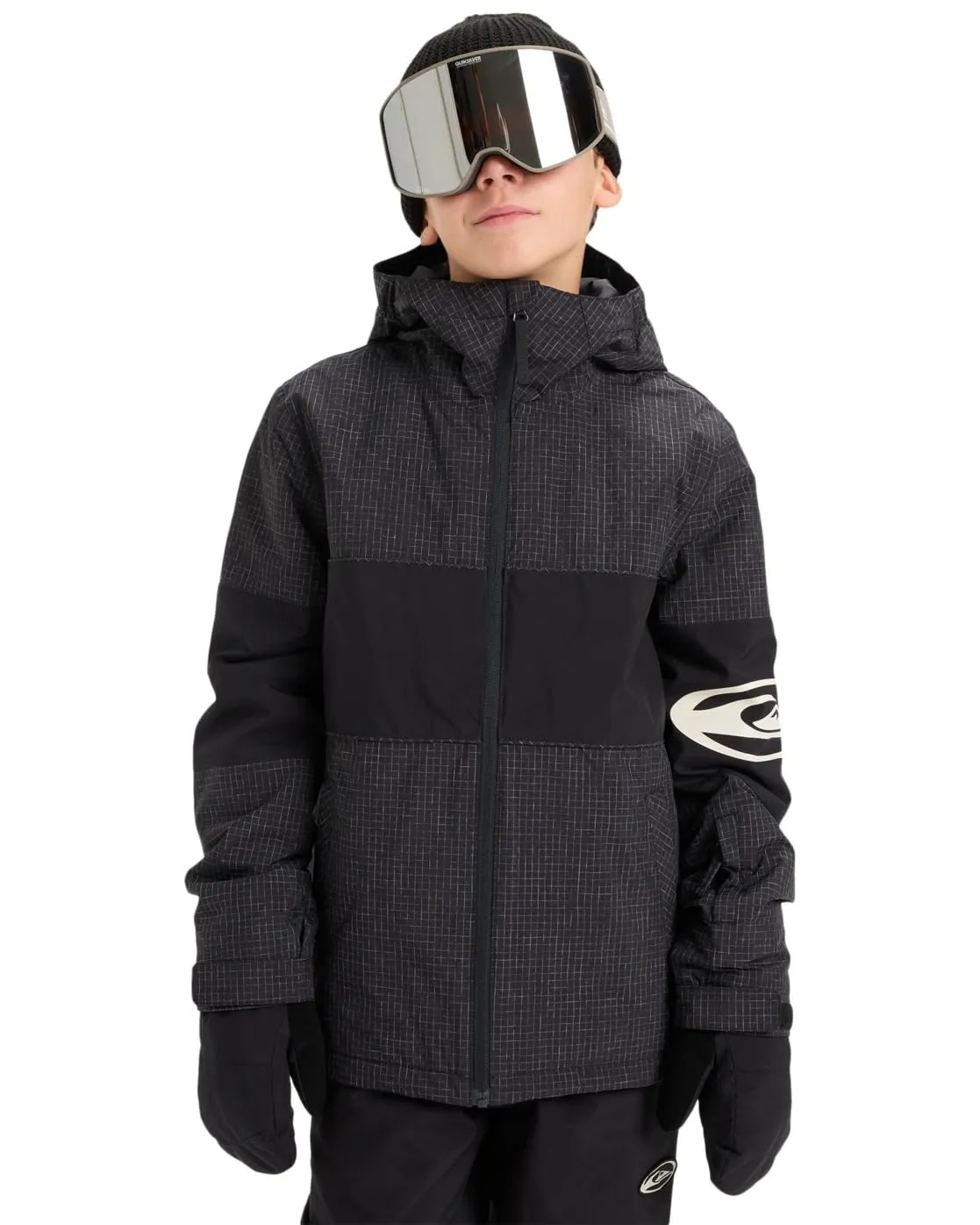 Quiksilver Giacca da neve HIGH in The Hood Giacca Bambino Nero 4-5Y