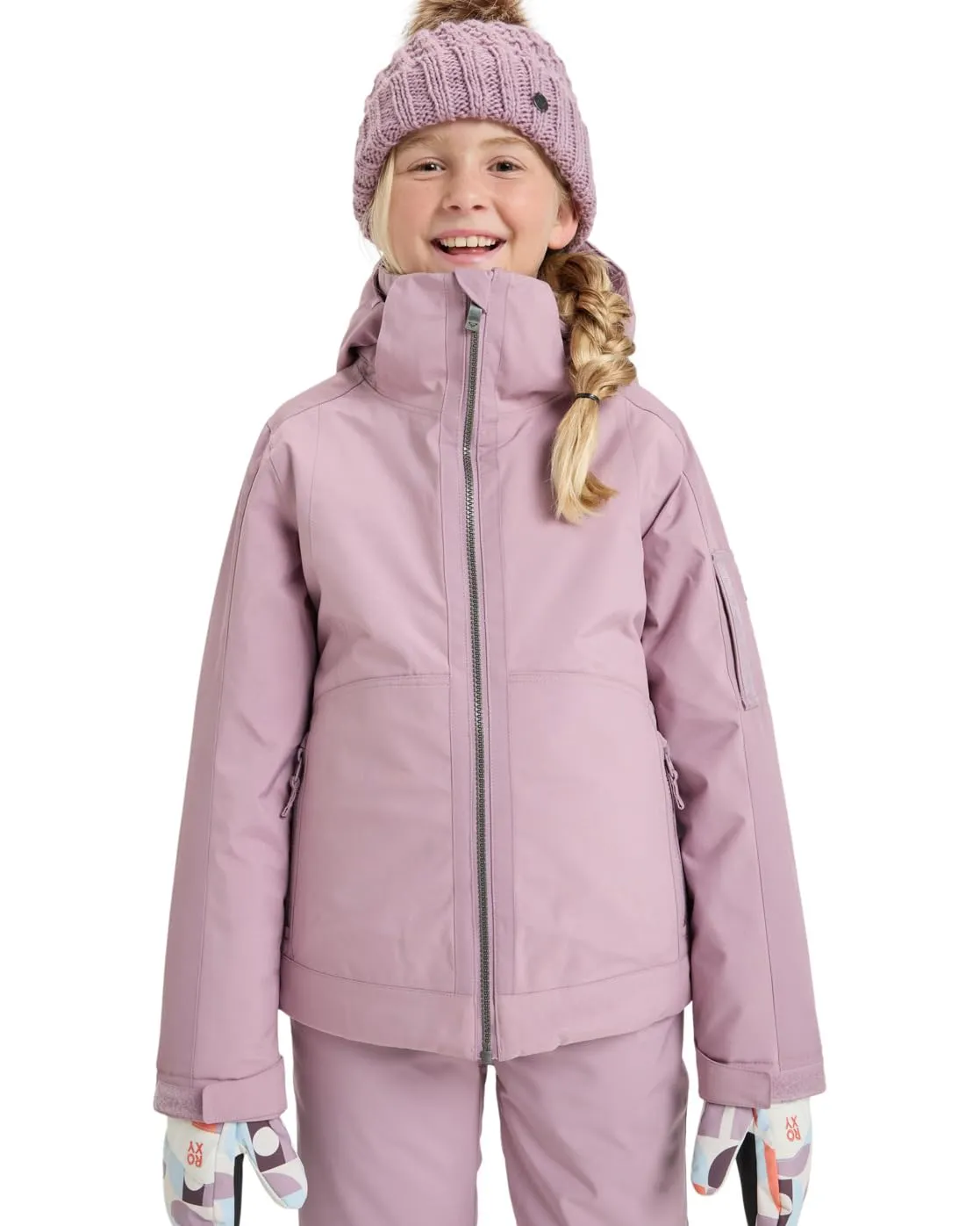 Roxy Giacca Snow Meade Girl Jacket Rosa 16