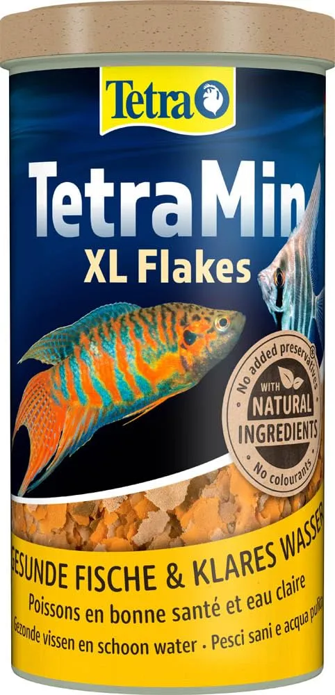 TetraMin XL Flakes - Mangime in Fiocchi Pesci Ornamentali Grandi, 1 L