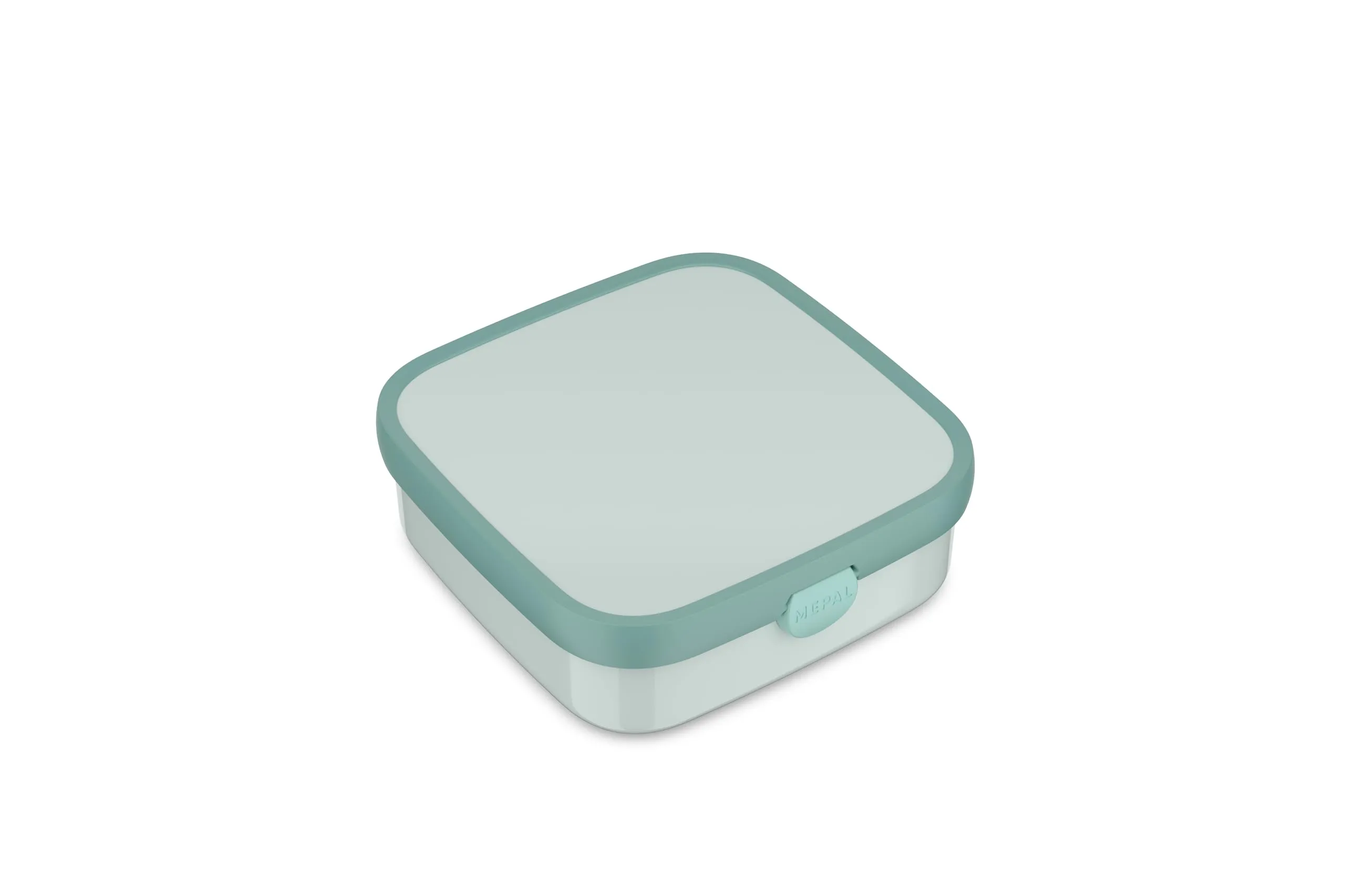 Mepal, Porta Pranzo Bento Grande Campus, Porta Pranzo per Bambini, Include 2 Scatole Bento rimovibili e Forchetta, Scatole sono adatte al Microonde, 2x 200 + 1250 ml, Cool mint