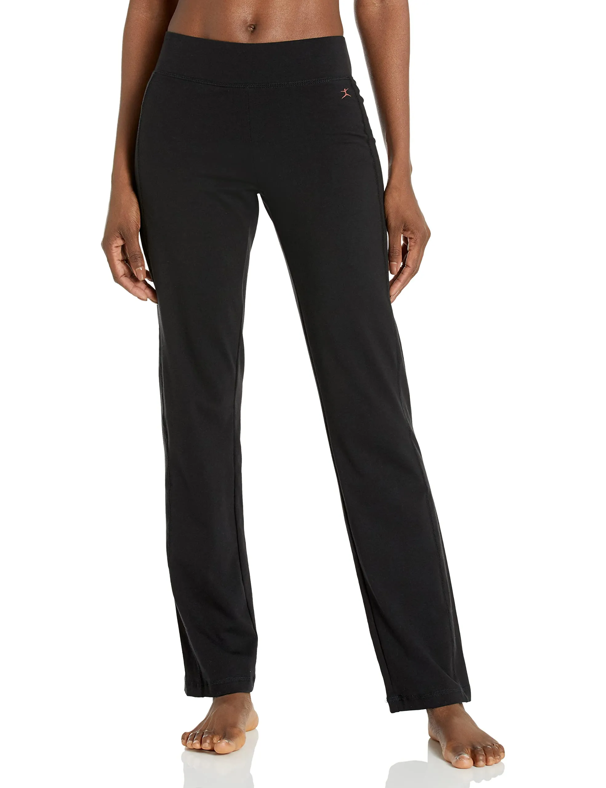 Danskin Essentials - Pantaloni da Yoga, Nero, L