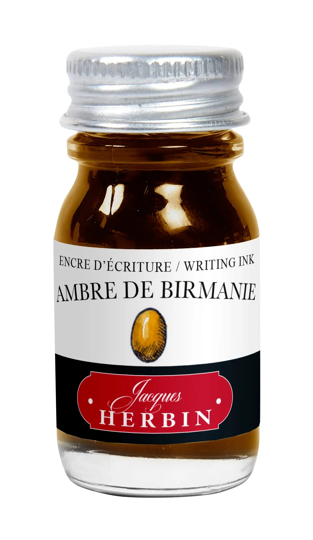 Herbin 11541T Cofanetto, Ambra di Birmania, 2.2 x 2.2 x 5.1 cm