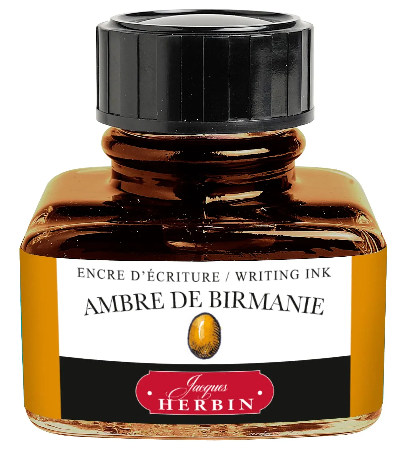 Herbin 13041T Inchiostro, Ambra di Birmania, 5.5 x 5 x 5 cm