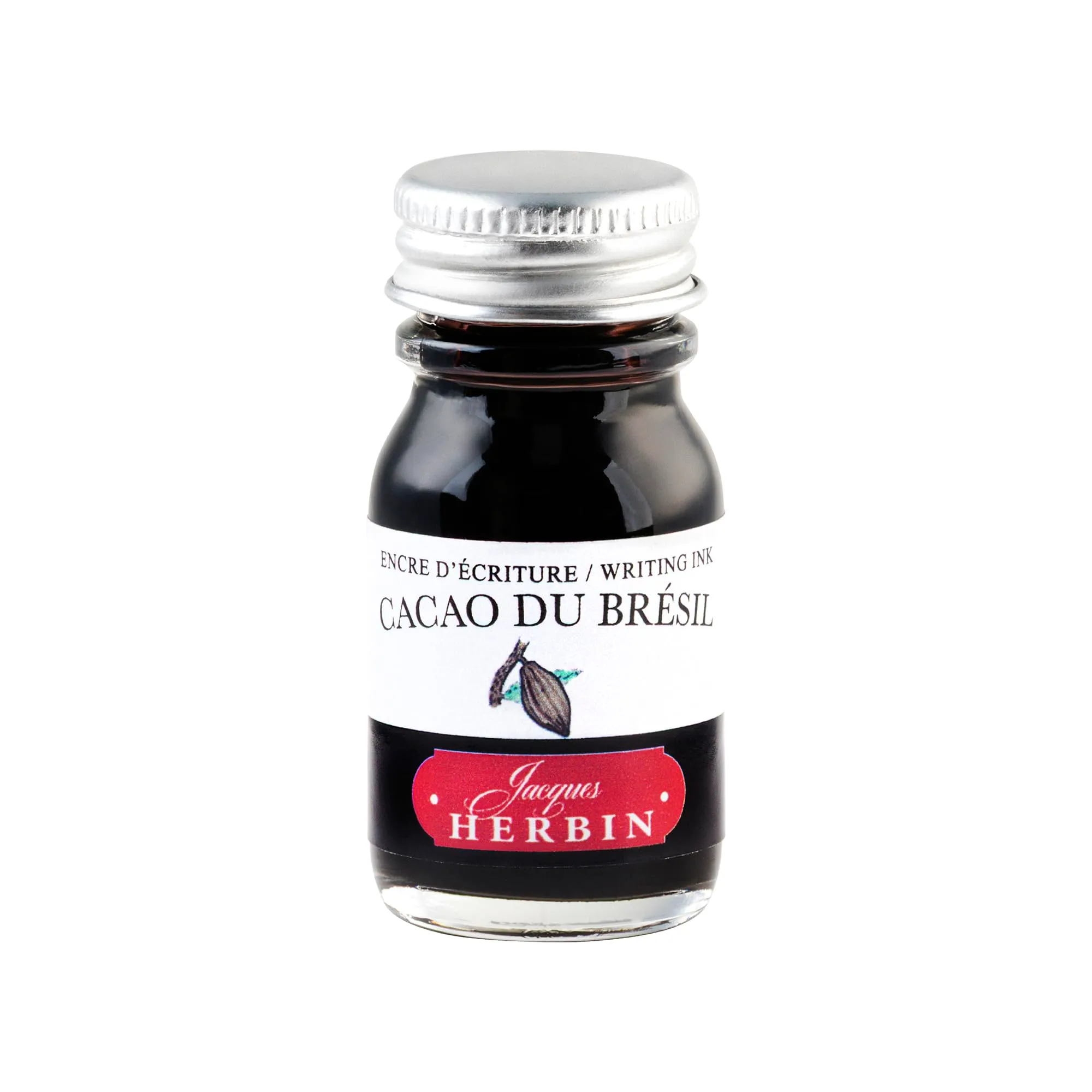 Herbin 11545T Cofanetto, Cacao del Brasile, 2.2 x 2.2 x 5.1 cm