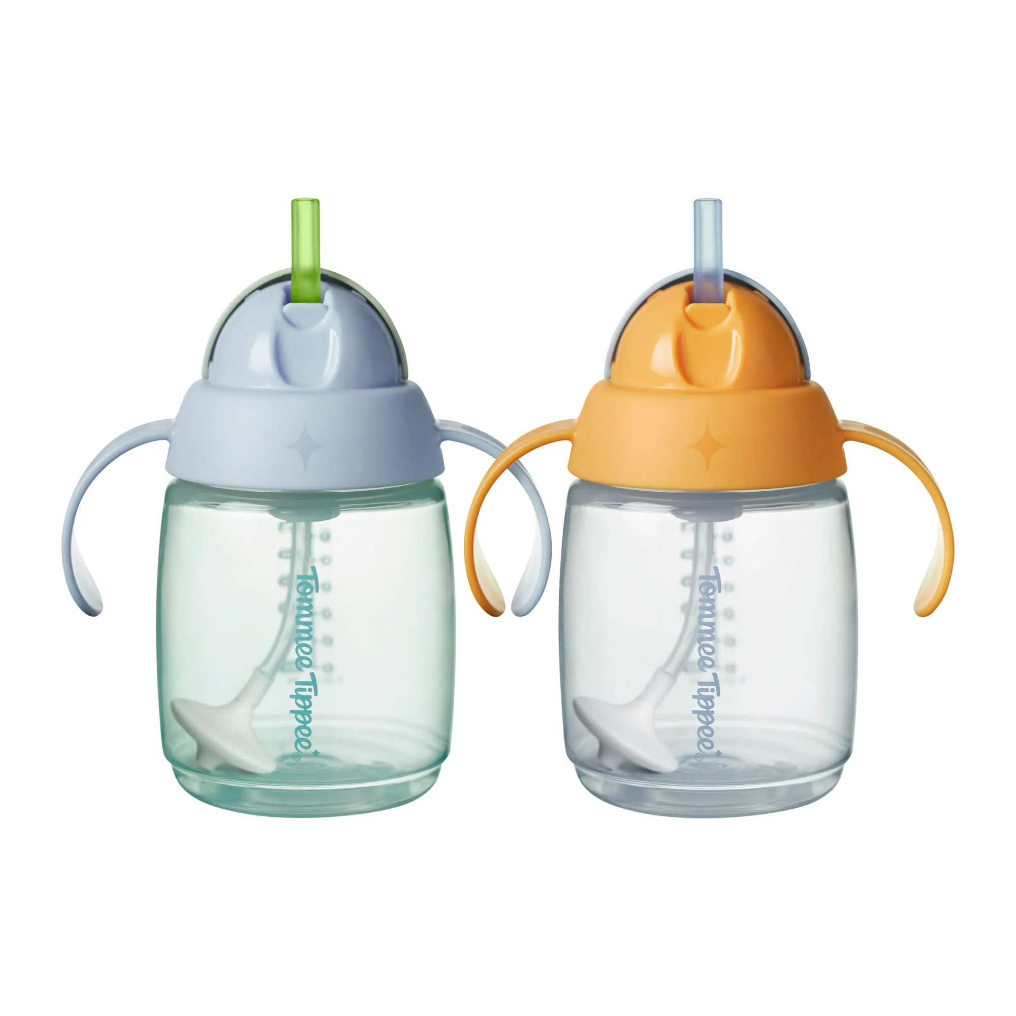 Tommee Tippee Bicchiere trainer con cannuccia, 240ml