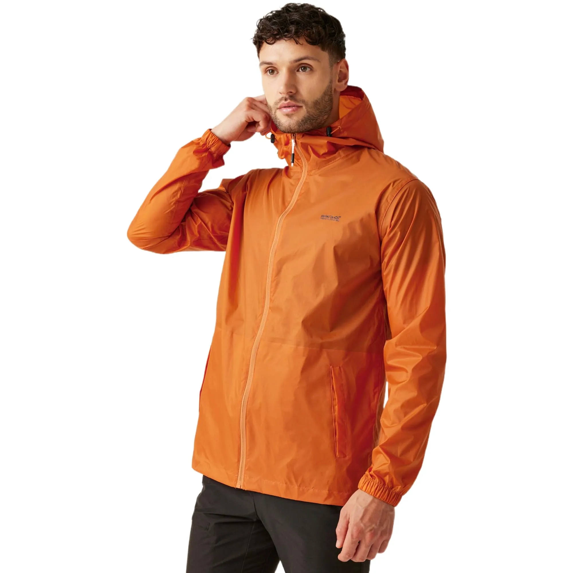 Regatta Uomo pack It III impermeabile giacca & borsa traspirante ripiegabile Raincoat