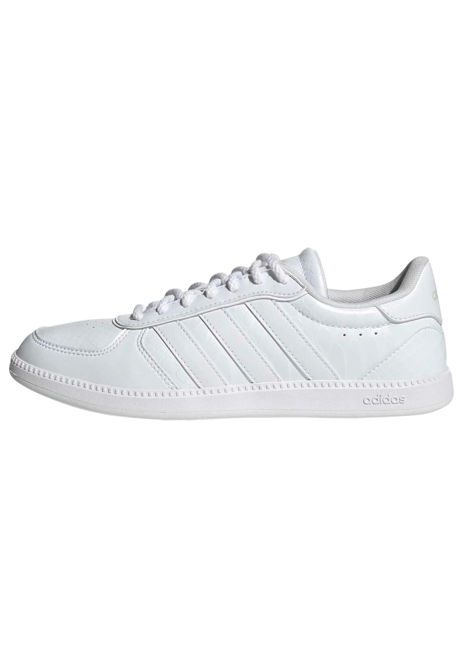 Adidas Donna BREAKNET Sleek Shoes, Ftwr White/Ftwr White/Ftwr White, 37 1/3 EU