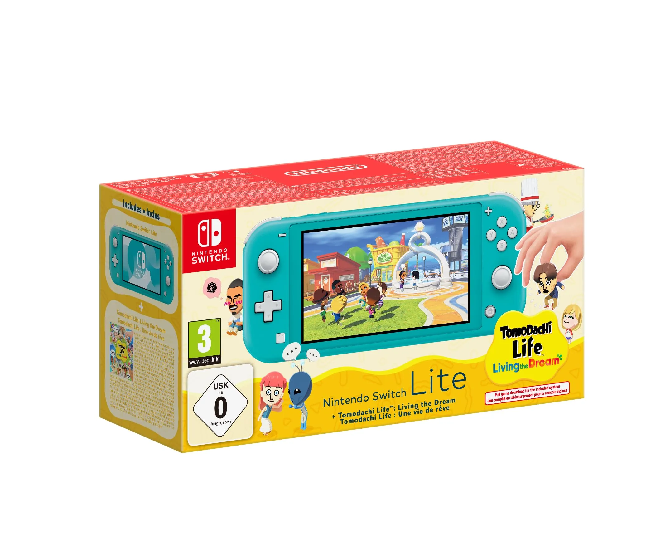 Nintendo Switch Lite + Tomodachi Life: Una vita da sogno