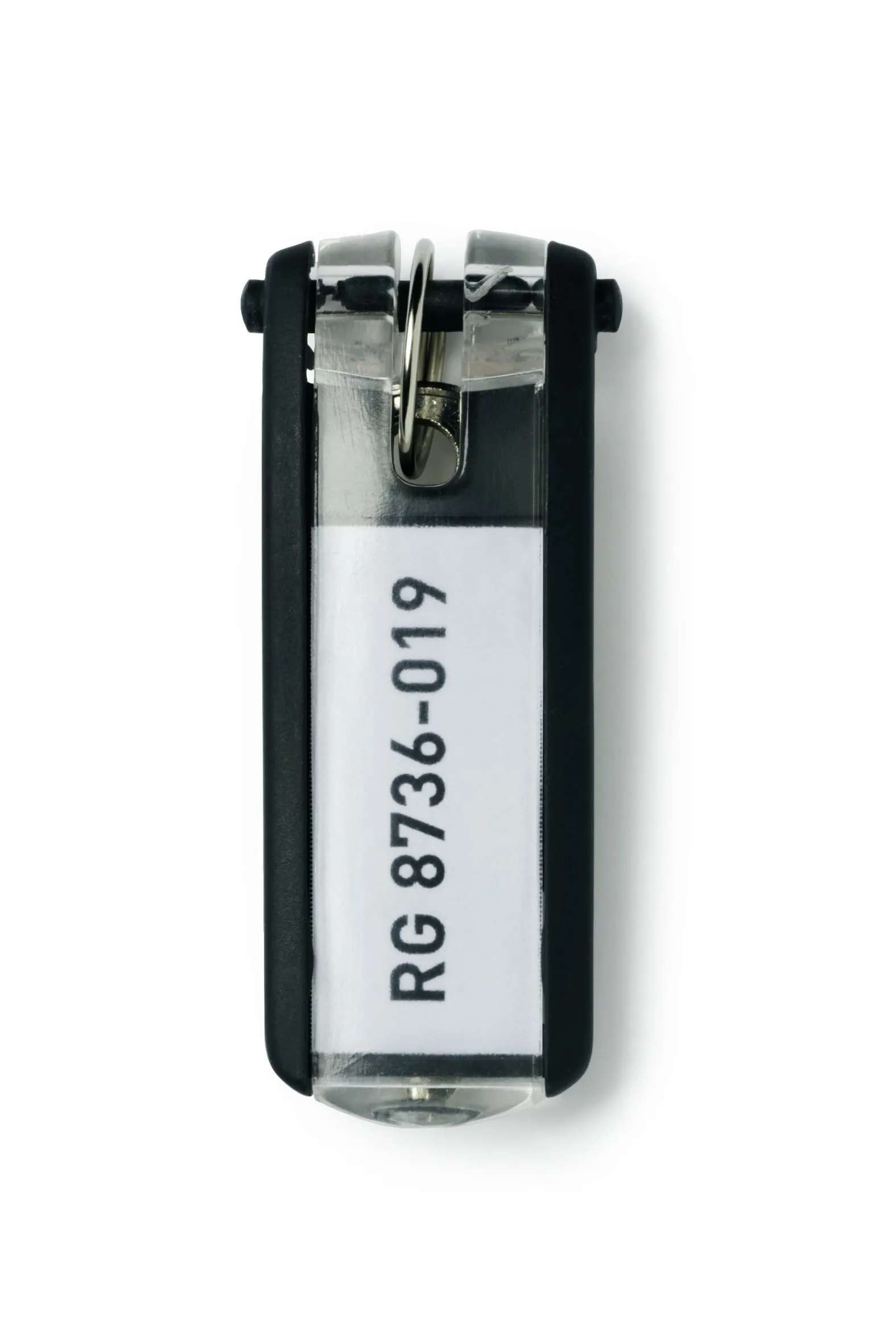 Durable Key Clip Portachiavi, 6 Pezzi, nero, 195701