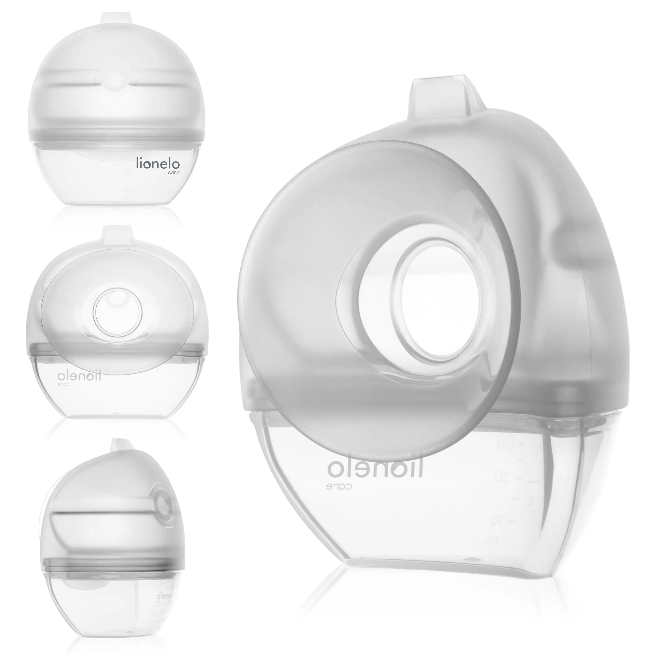 LIONELO Milky 2in1 Raccoglilatte e Tiralatte Manuale in Silicone Senza BPA