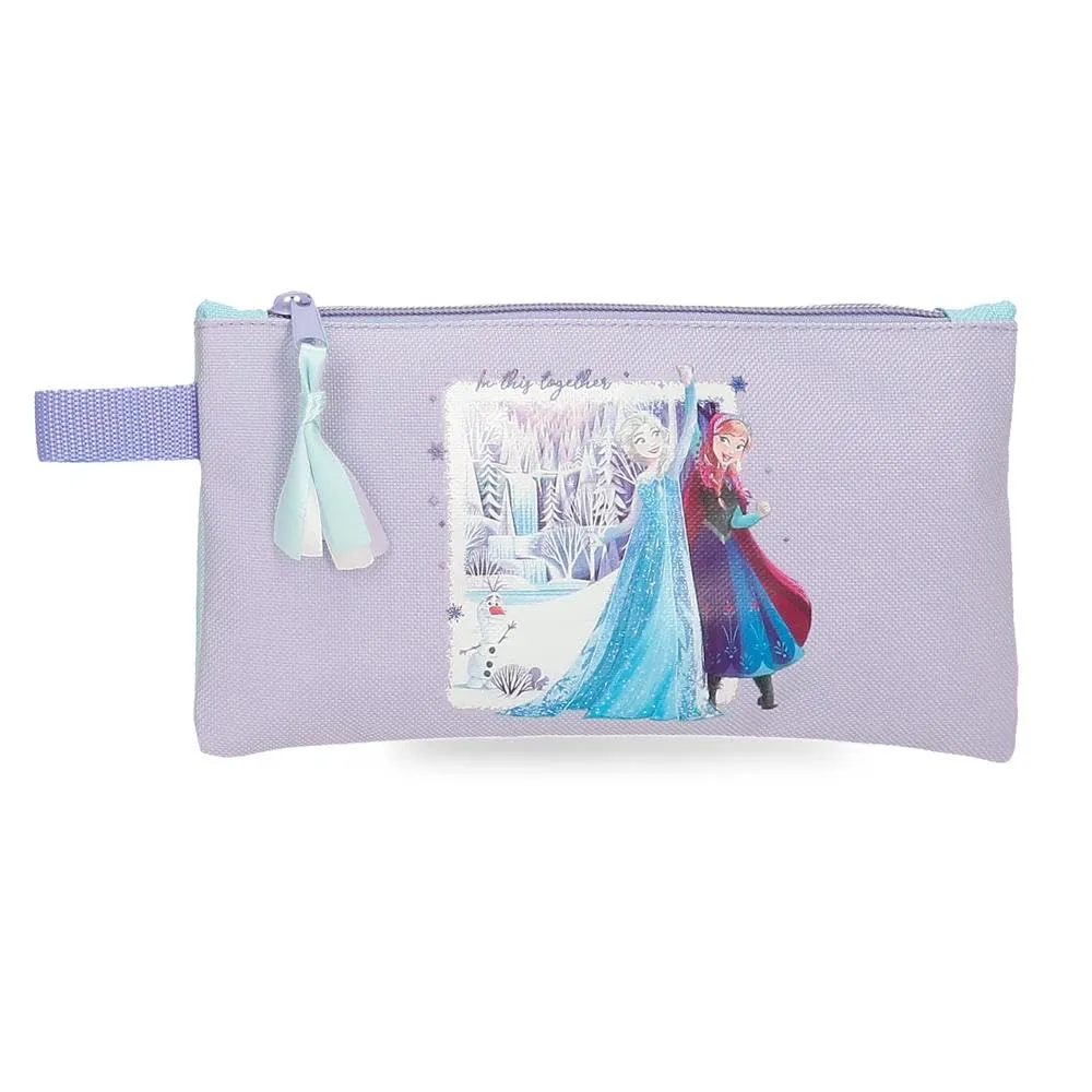 Joumma Disney Frozen In This Together Estuche Lila 22x12x1 cm Poliestere