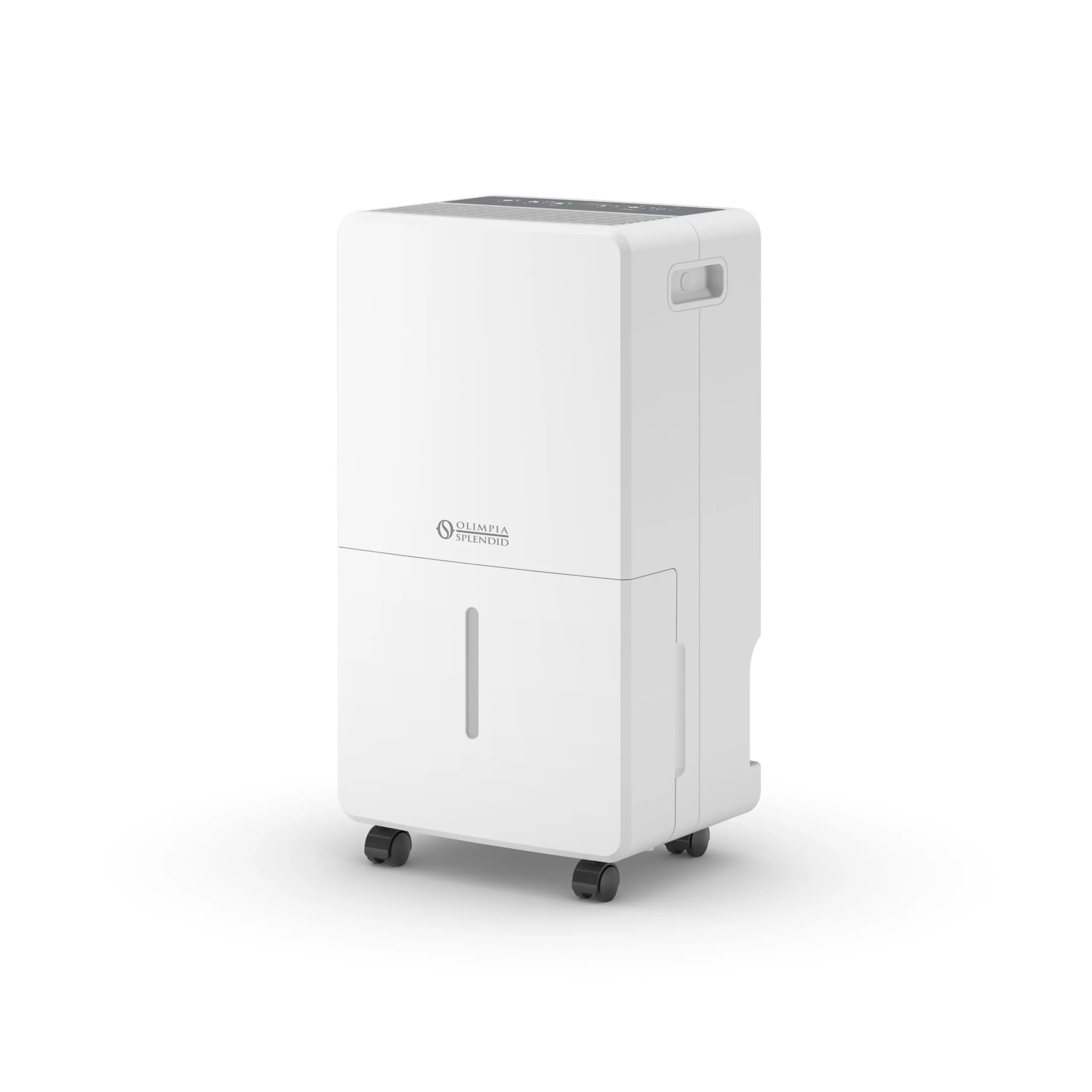 Olimpia Splendid 02724 Aquaria S2 10 X - Deumidificatore 10 litri/giorno con Tanica Estraibile, Pannello digitale, Doppia Filtrazione con antipolvere e carboni attivi – per Ambienti Fino a 45 m³