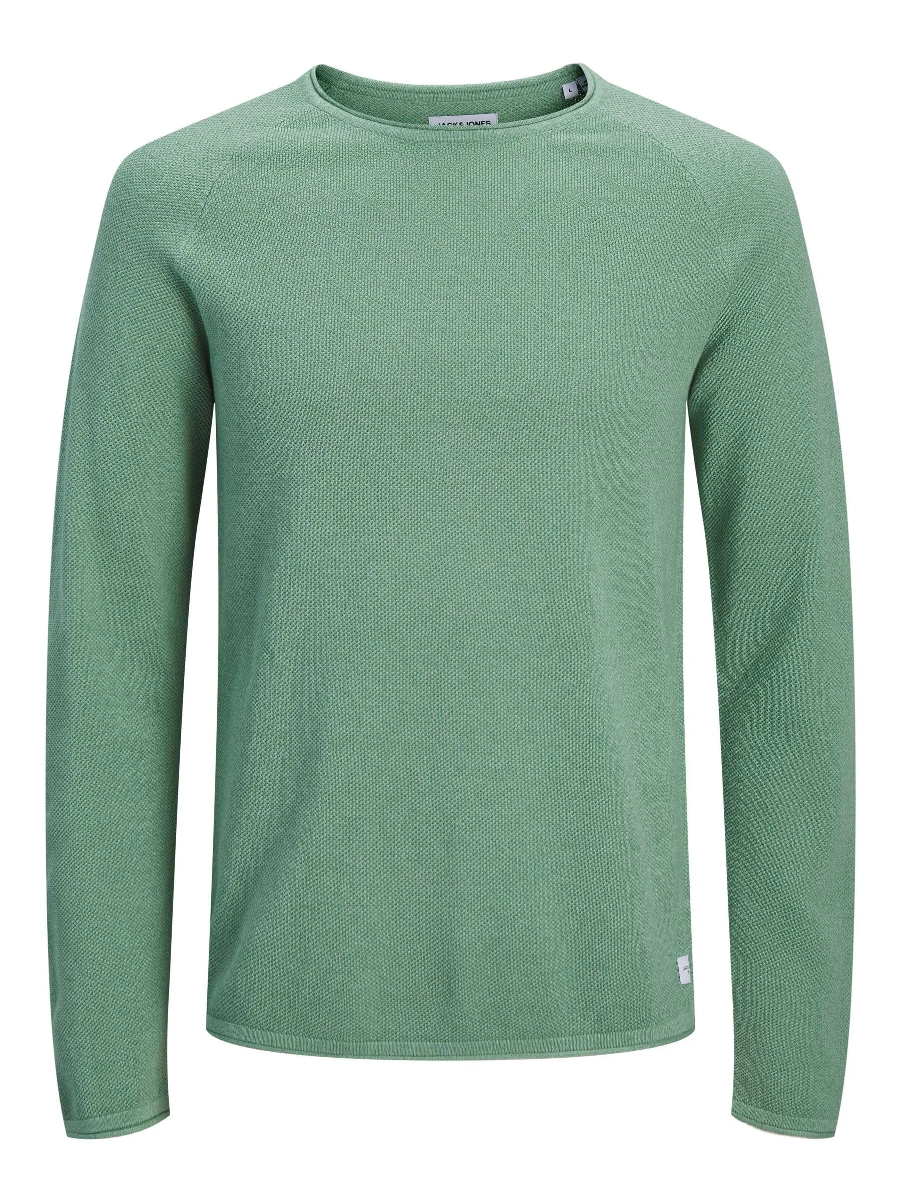 Jack & Jones Jjehill Knit Crew Neck Noos, Granite Green, XL