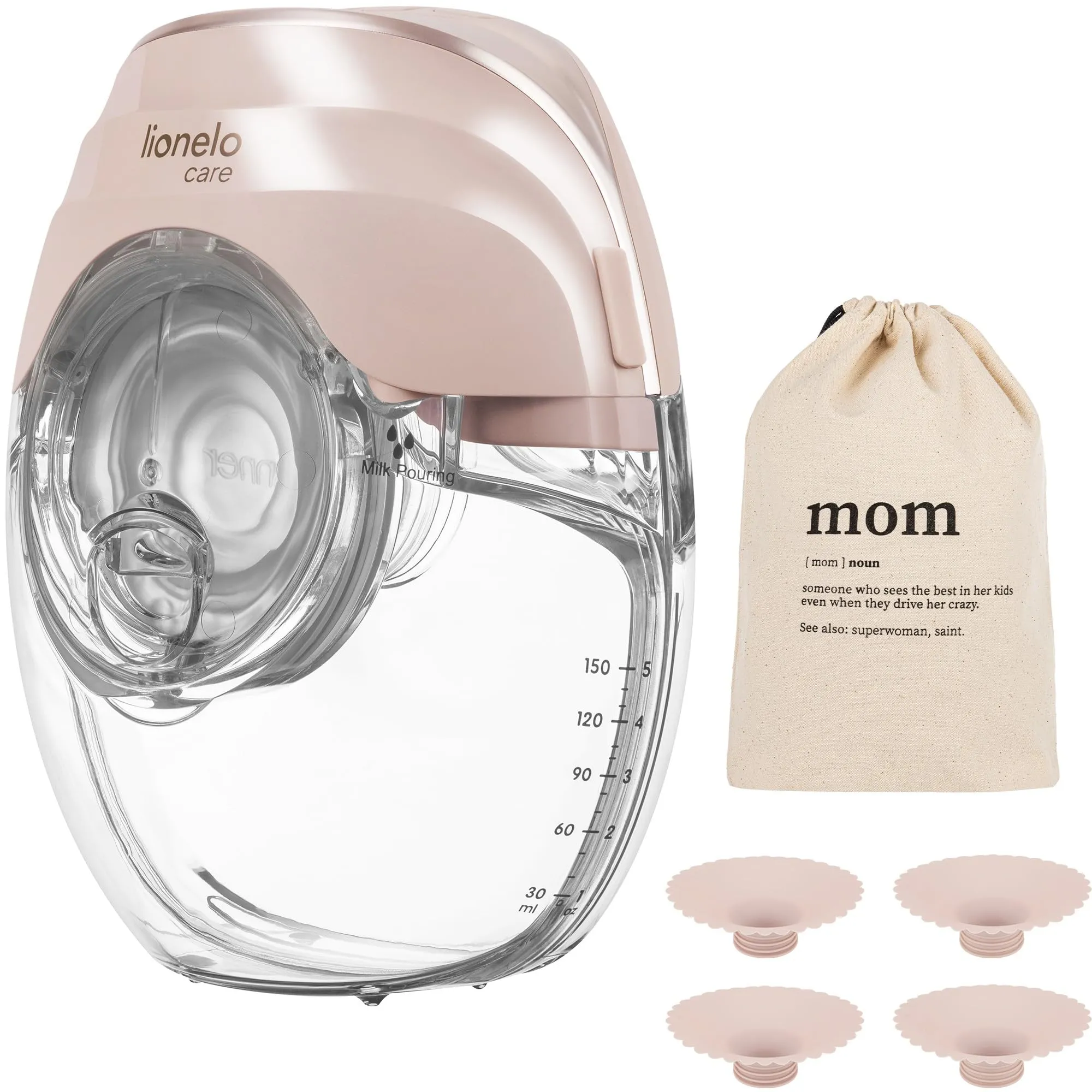 LIONELO Fidi Free Slim Tiralatte Elettrico Senza Fili 150 ml