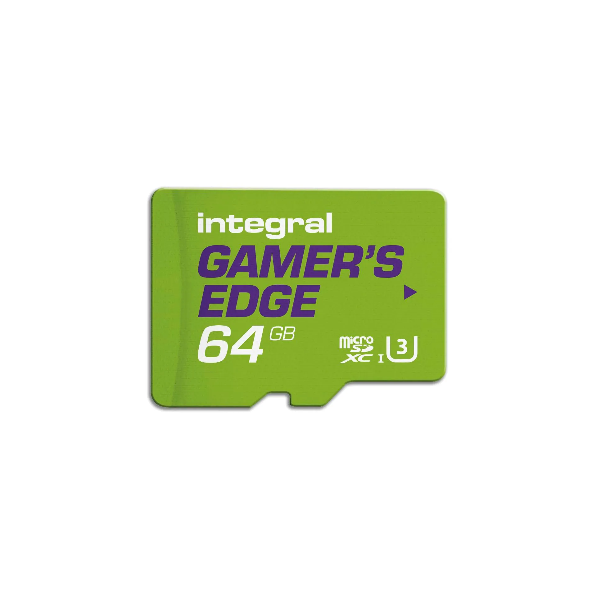 Integral Scheda Micro SD da 64 GB Gamer's Edge per Nintendo Switch Carica e salva giochi velocemente, memorizza giochi, DLC e salva dati, costruita per Nintendo Switch, Switch Lite e Switch OLED per