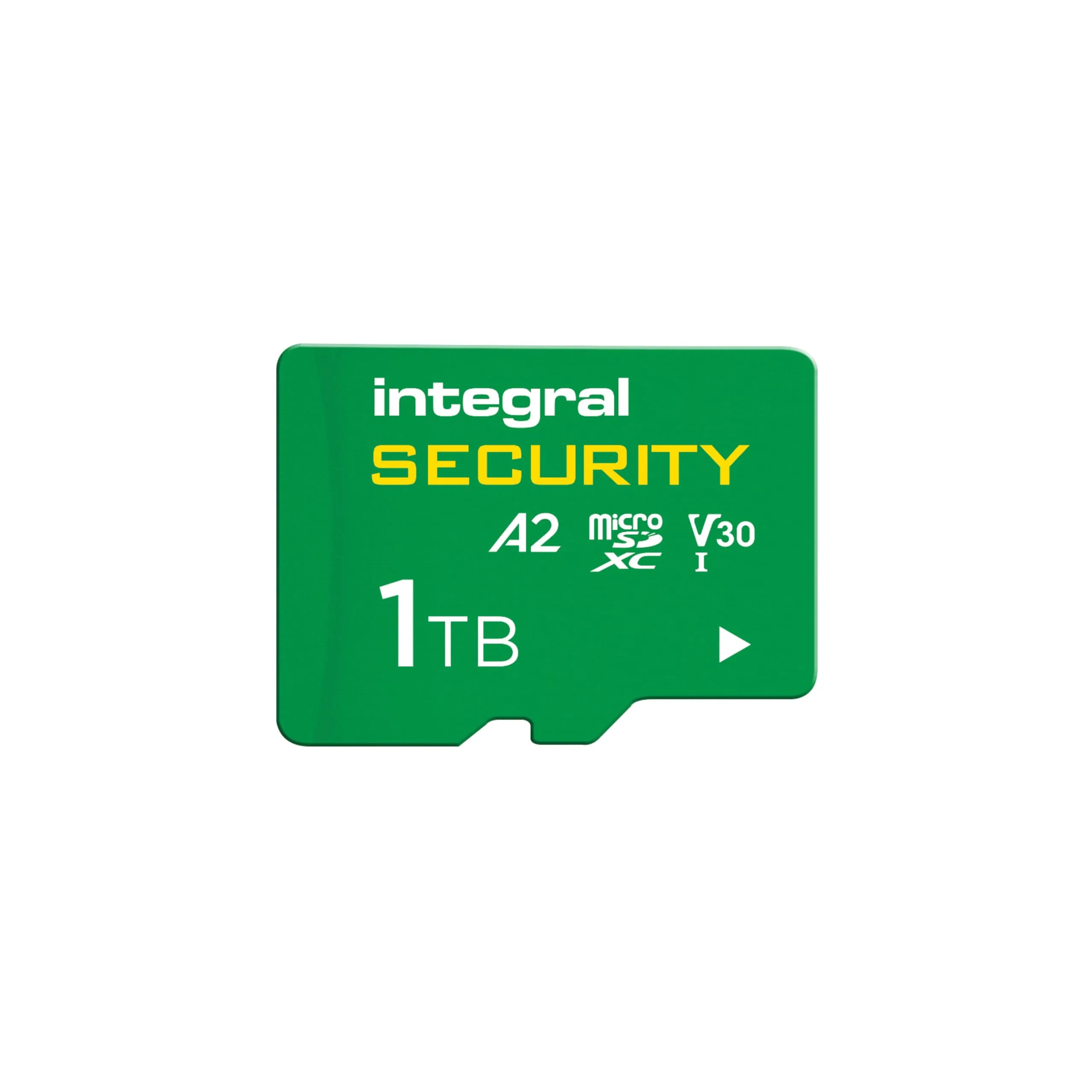 Integral Scheda microSDXC da 1 TB ad alta resistenza, UHS-I V30 U3 A2 CL10, per CCTV, Dash Cam, sicurezza domestica, baby monitor e body cam, fino a 190 ore di sovrascrittura e 193.000 ore di