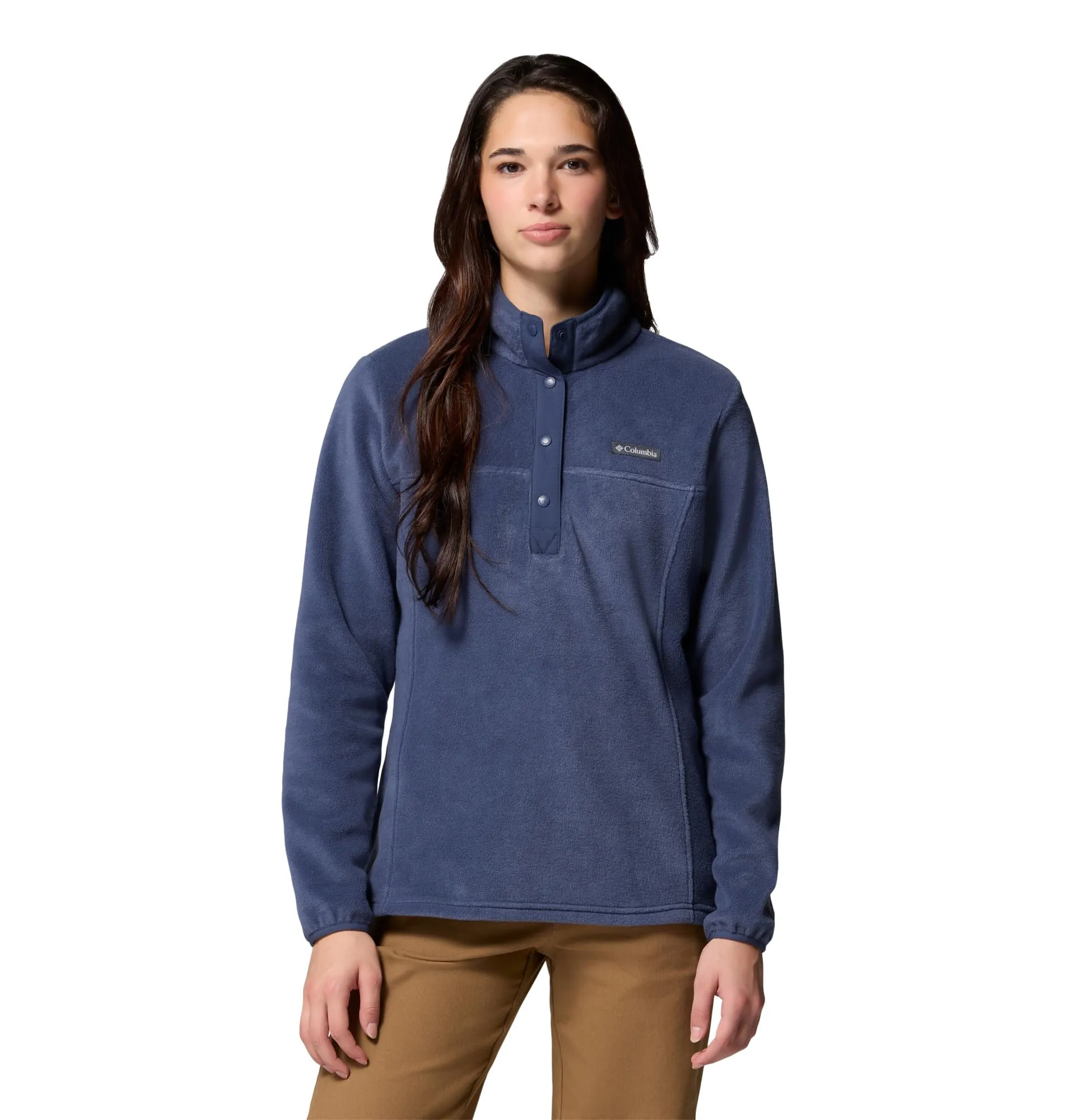 Columbia Benton Springs 1/2 Snap Pull Over 2, Pile Pull Over, Nocturnal, XXL