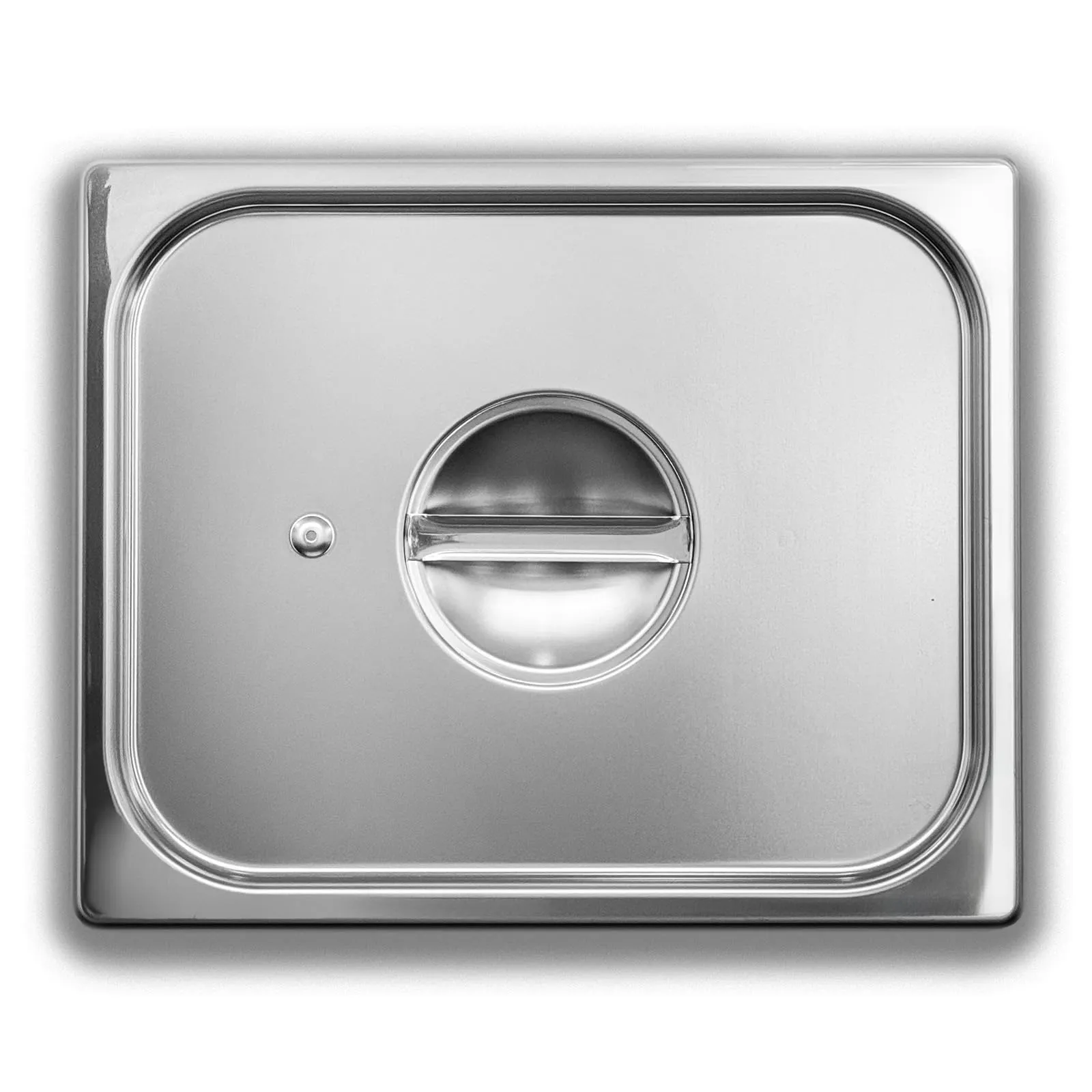 RONDA GN T12S Coperchio con guarnizione in silicone per contenitore gastronorm 1/2 in acciaio AISI304