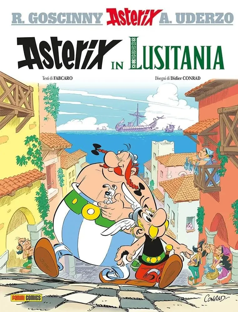 Asterix in Lusitania: Asterix in Italian