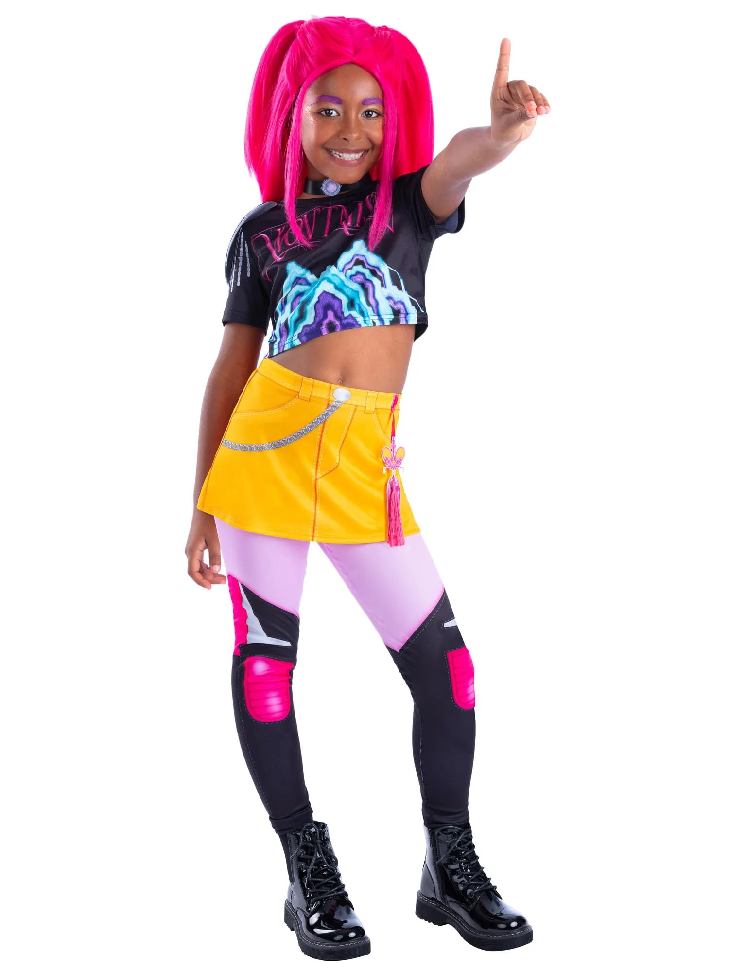 Rubies Costume ufficiale di Mira delle Huntrix delle Guerriere K-Pop. TAGLIA L
