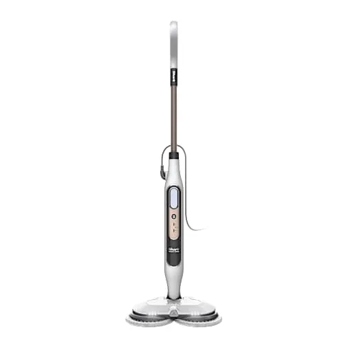 Scopa a vapore Shark Steam & Scrub in Bianco/Nero