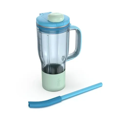 Borraccia con manico Ninja BlendBoss in Azzurro