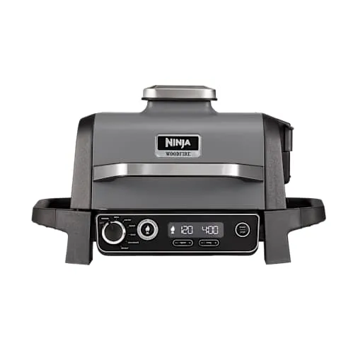 Barbecue elettrico e affumicatore Ninja Woodfire in Grigio