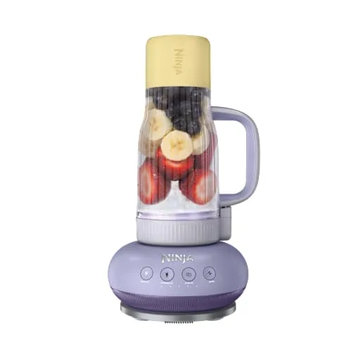 Frullatore Ninja BlendBOSS con borraccia – in Lilla/Giallo