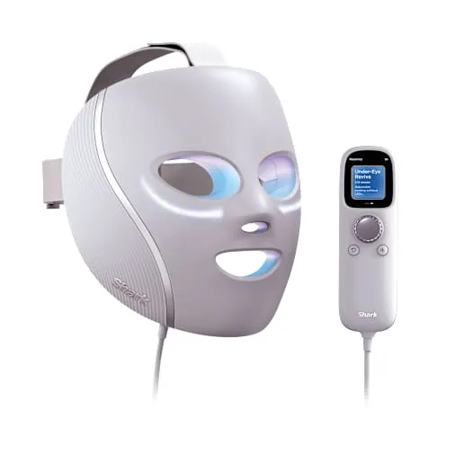 Maschera LED Shark CryoGlow in Lilla