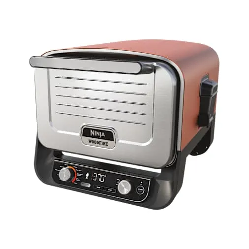 Forno elettrico da esterno e affumicatore Ninja Woodfire in Rosso