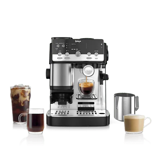 Macchina da caffè Ninja Luxe Café MINI in Nero
