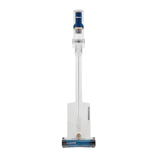 Aspirapolvere senza filo Shark Clean & Empty con autosvuotamento in Bianco/Blu