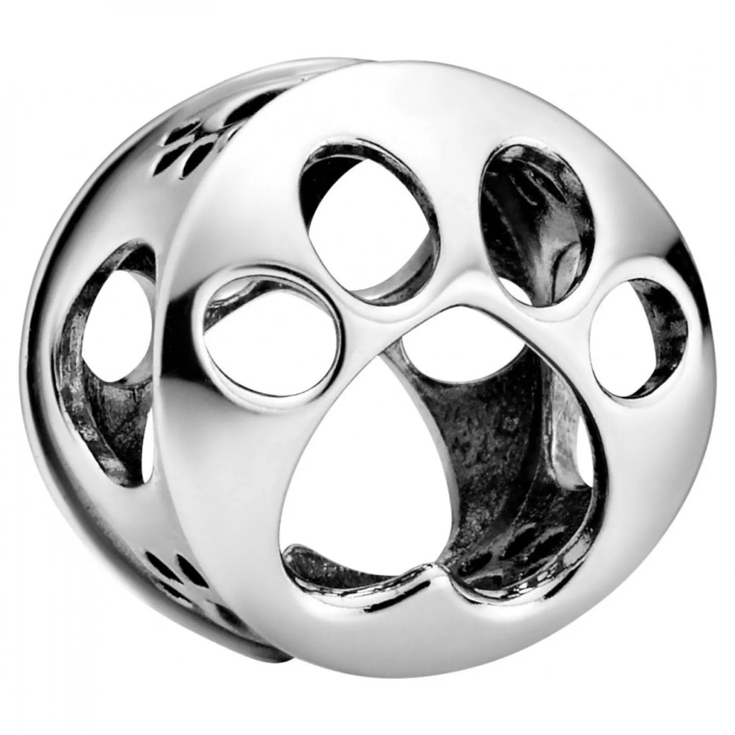 PANDORA Passions Ciondolo in argento Sterling con zampa traforata