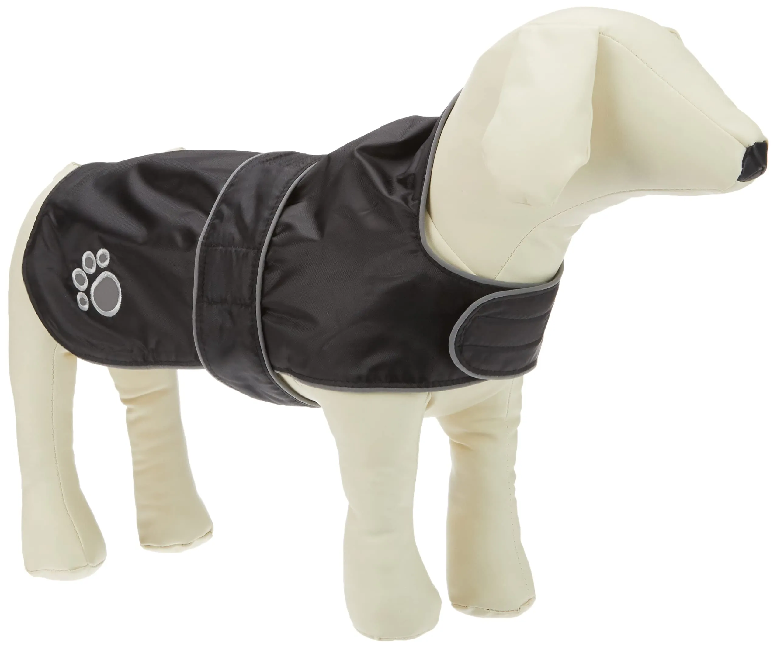 Trixie 30512 - Cappotto Orleans, taglia XS, 30 cm, colore: Nero