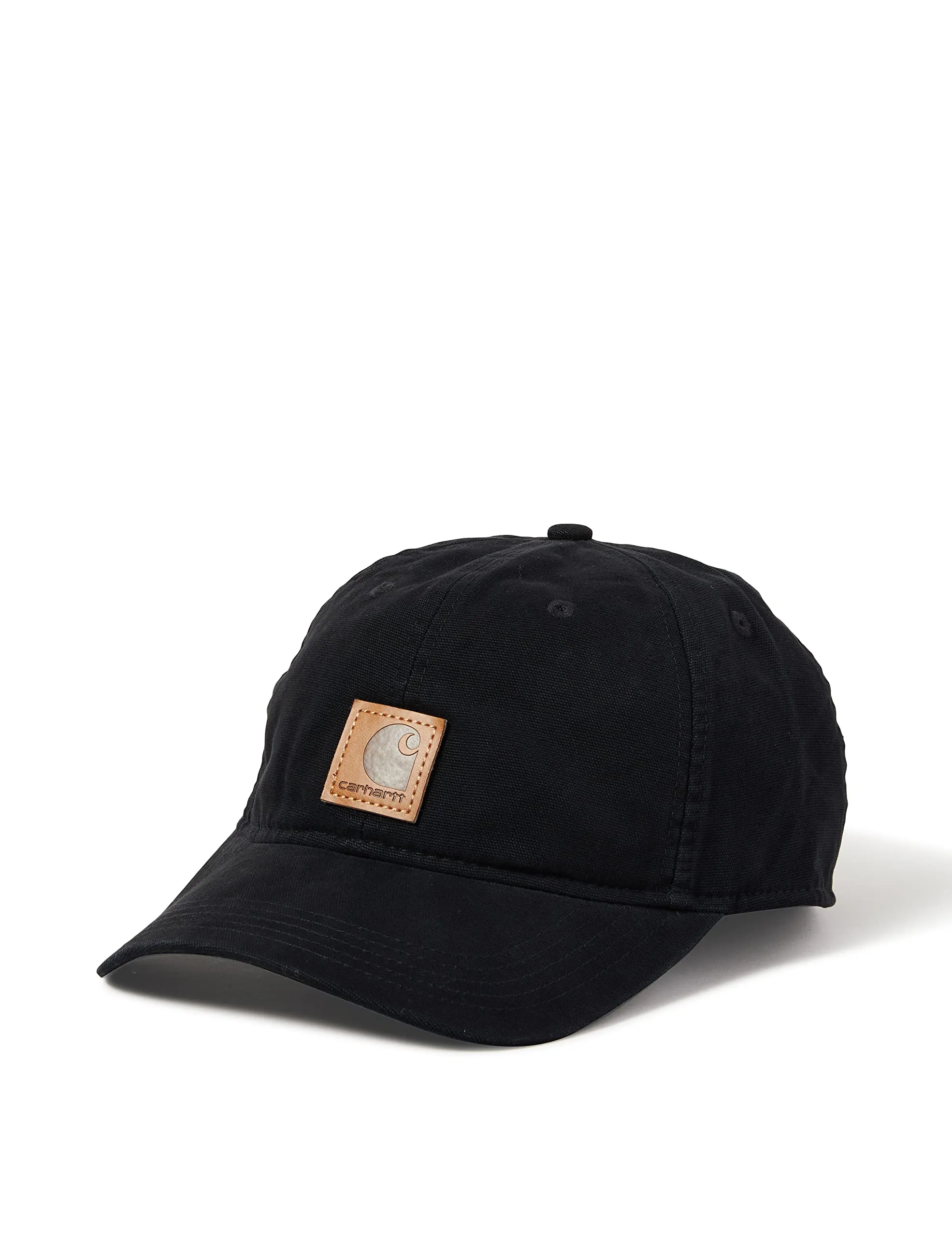 Carhartt Herren Canvas Cap Baseballkappe, Schwarz, Einheitsgröße