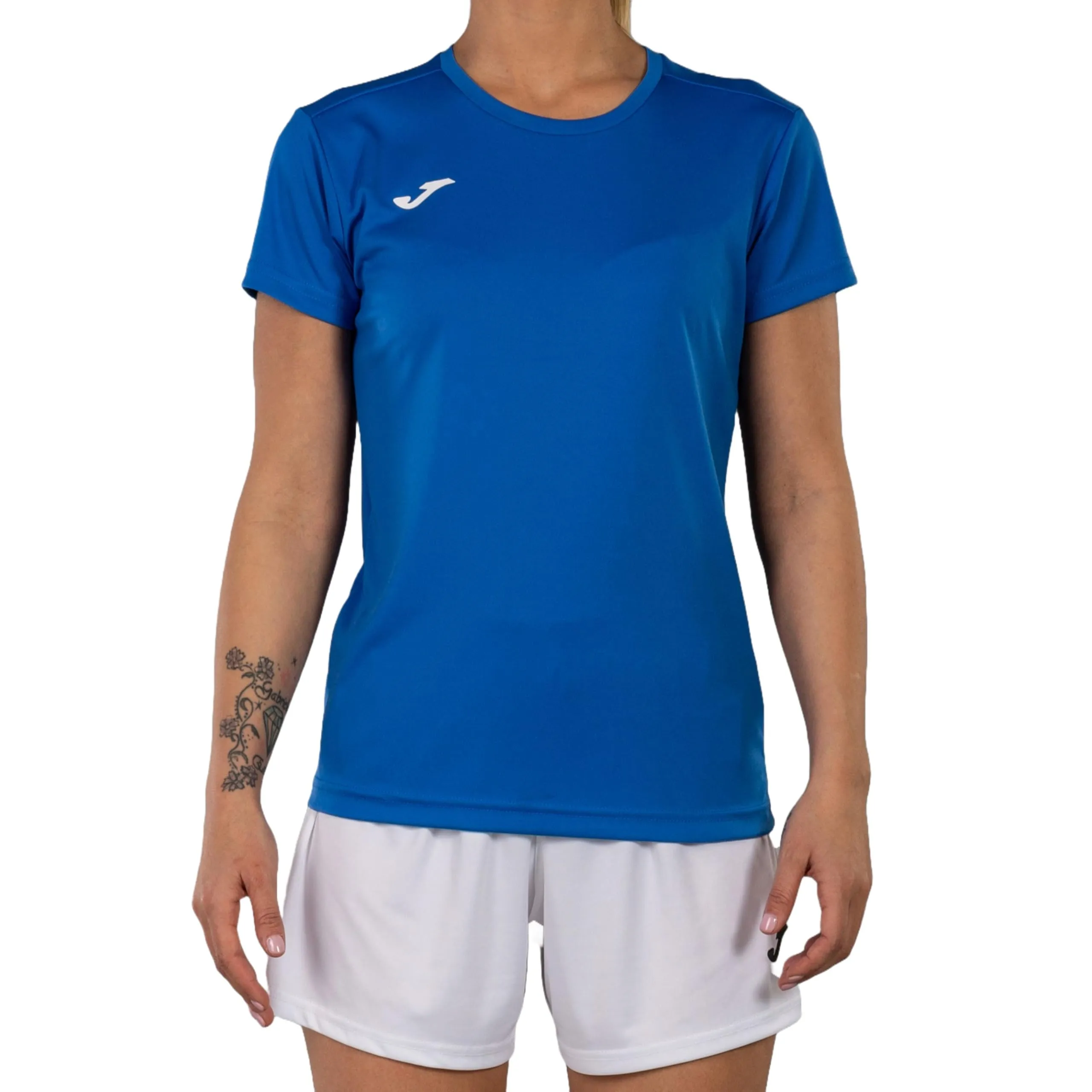 Joma Maglietta Sportiva Donna, 6XS - 3XL - Mantiene il Contatto con il Corpo Asciutto, Ideale per la Corsa o Gym - Combi