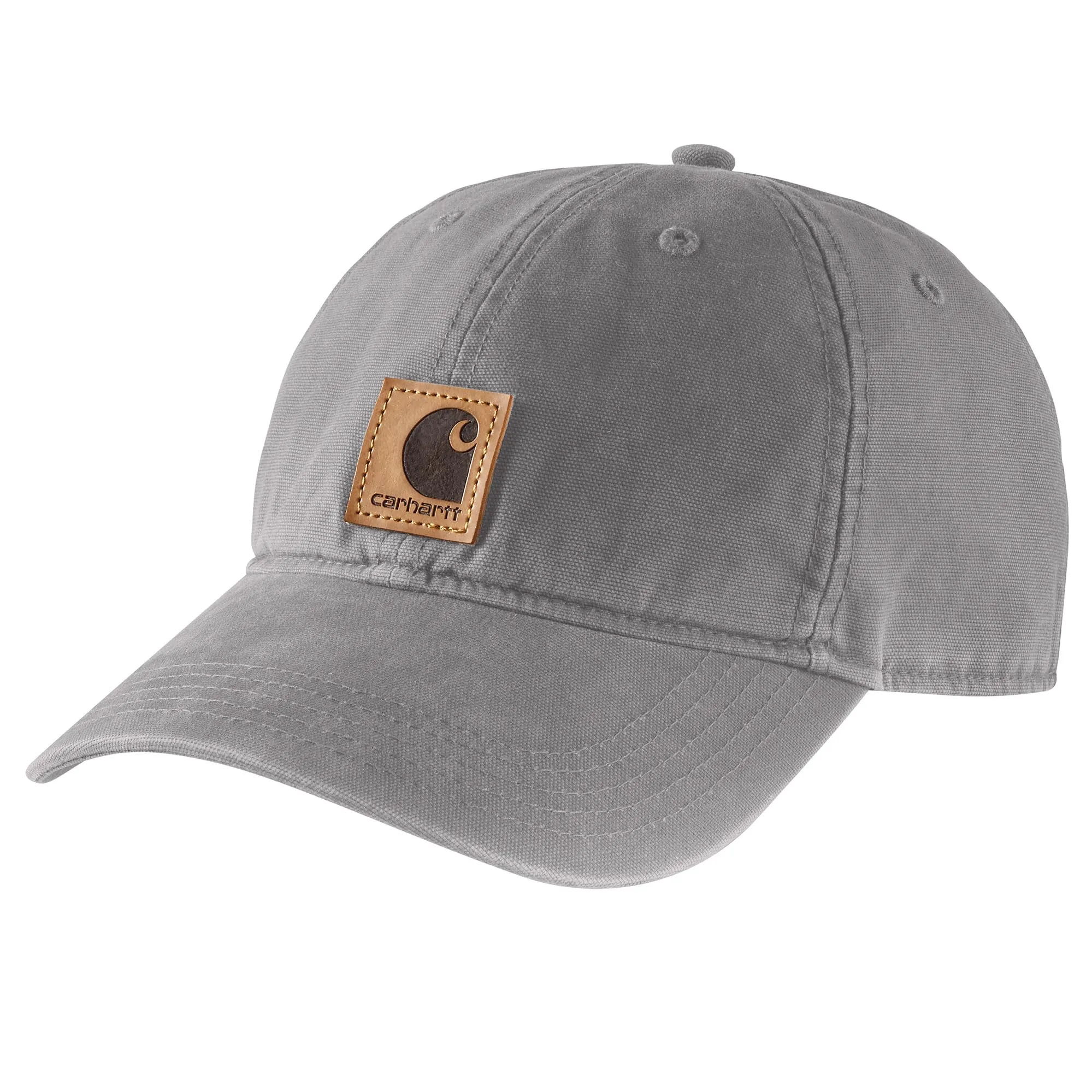 Carhartt Herren Canvas cap Baseballkappe, Asphalt, Einheitsgröße