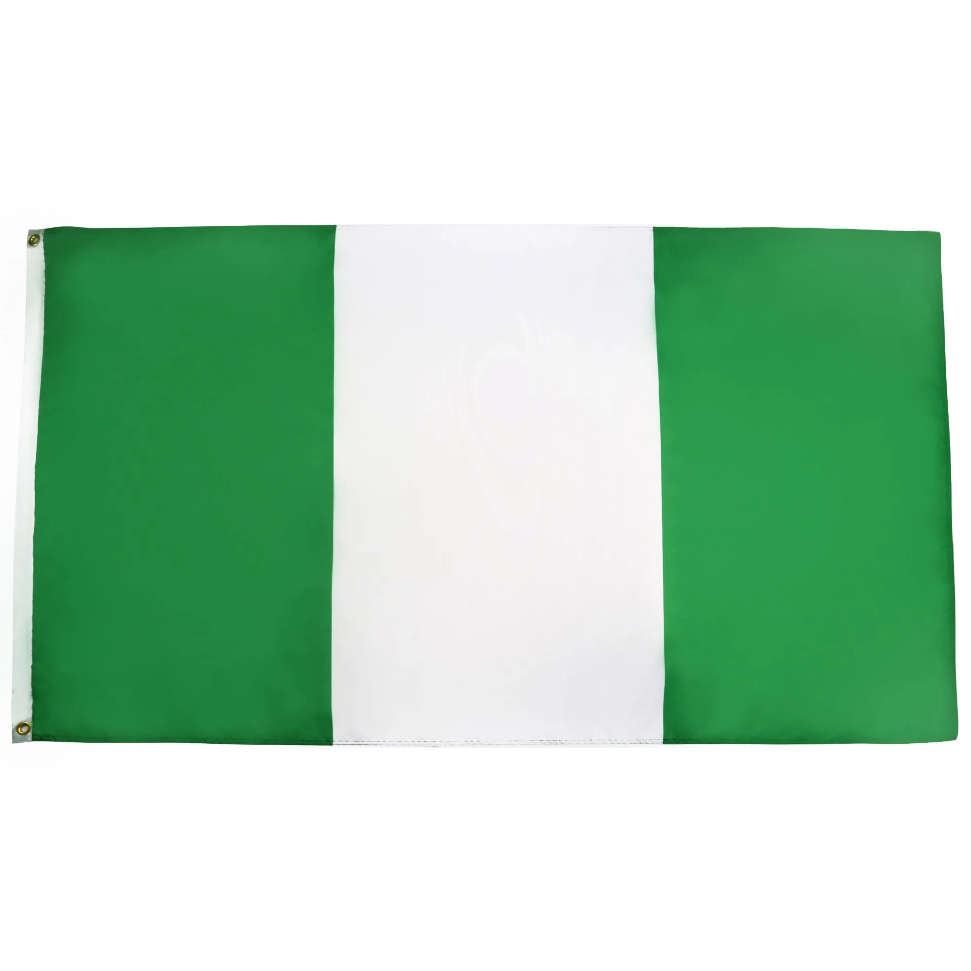 AZ FLAG Bandiera Nigeria 150x90 cm Nigeriana Poliestere Leggero 2 Occhielli