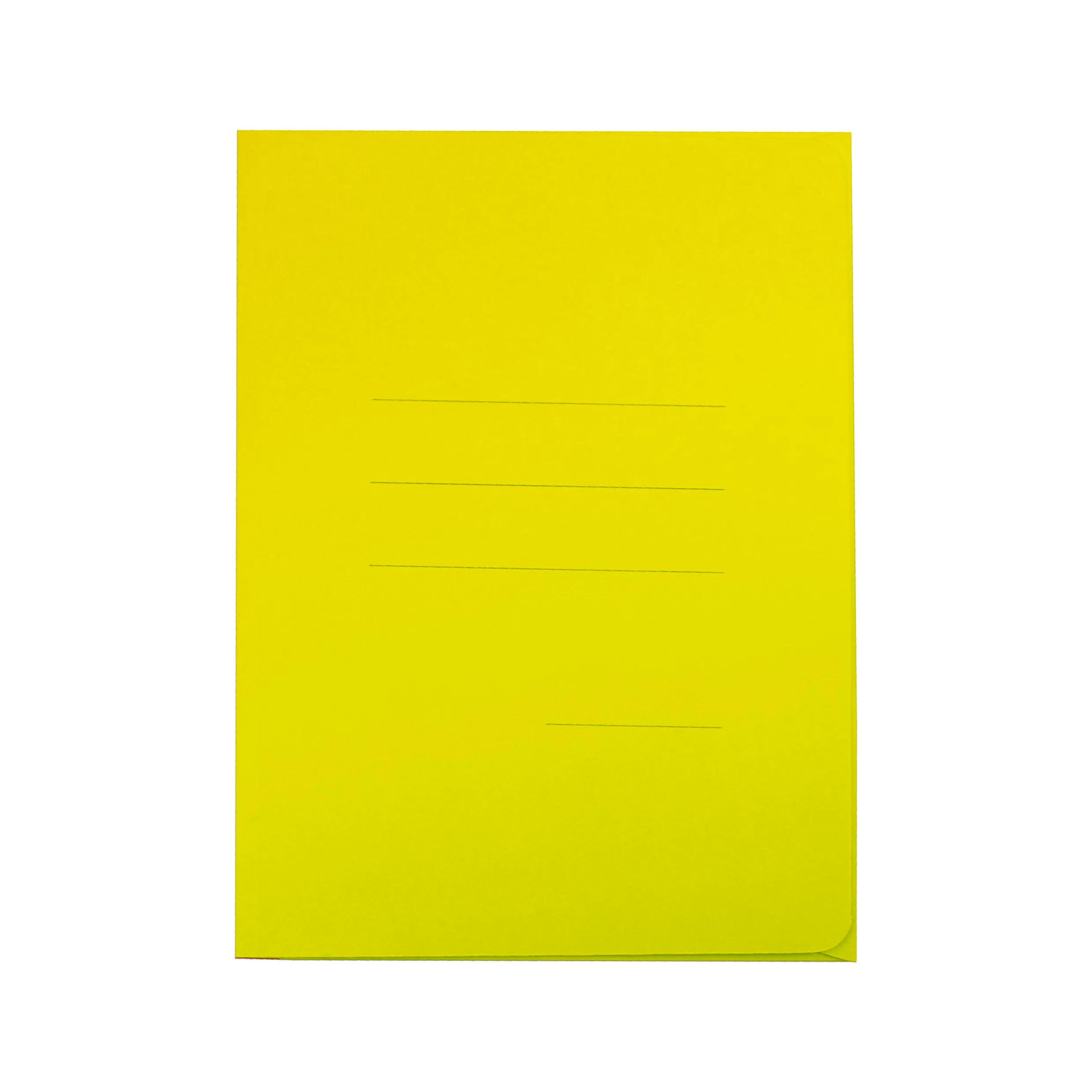 Blasetti Cartex - Cartelline 3 Lembi A4-25pz - 200gr - Gialla